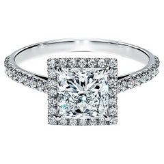 Used Tiffany & Co. Princess Cut Engagement Ring