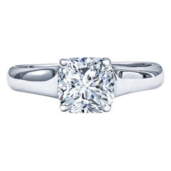 Tiffany & Co. 1.72 Carat Lucida Diamond Engagement Ring, GIA Certified