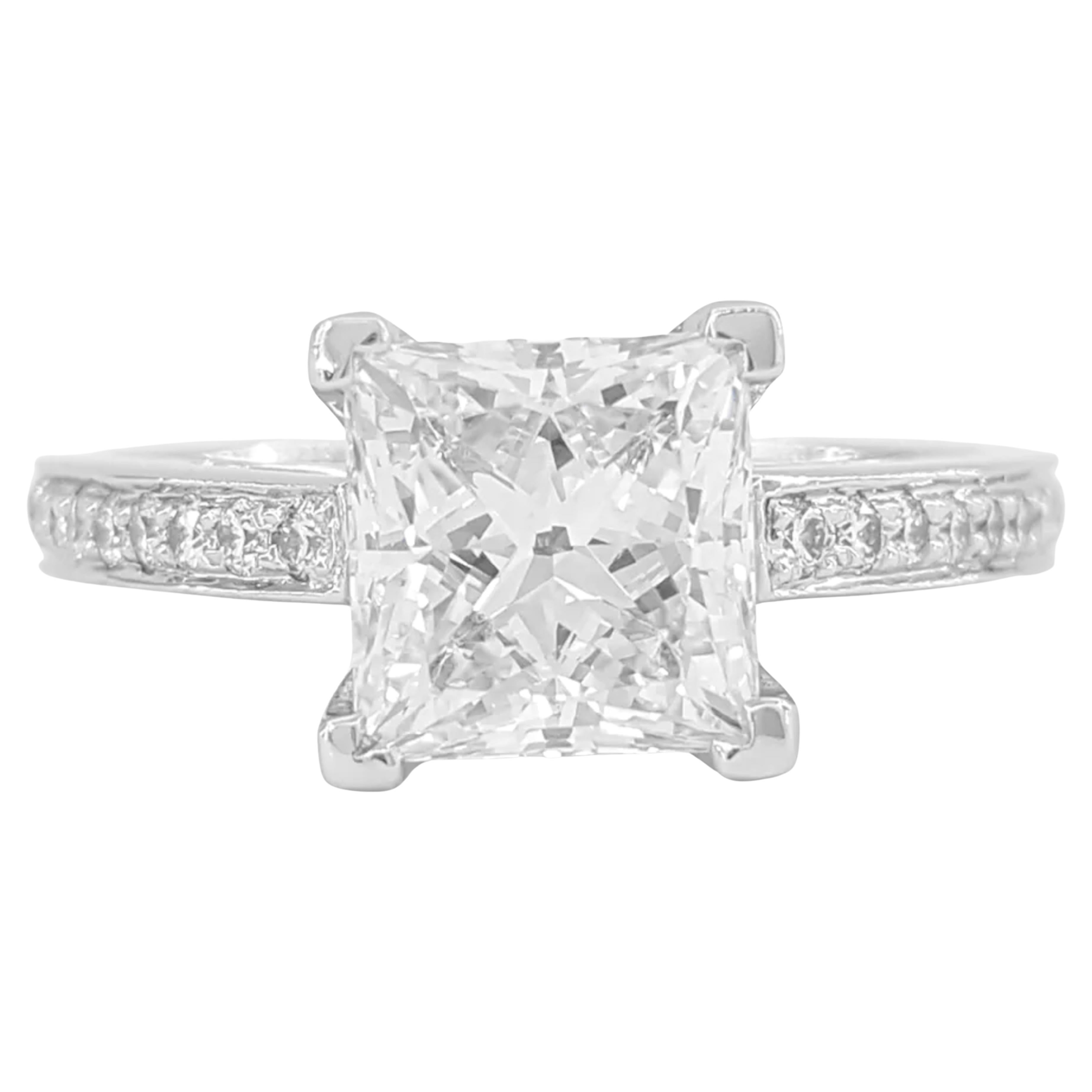 Tiffany & Co. 1,76 Karat. Grace Verlobungsring aus Platin im Angebot