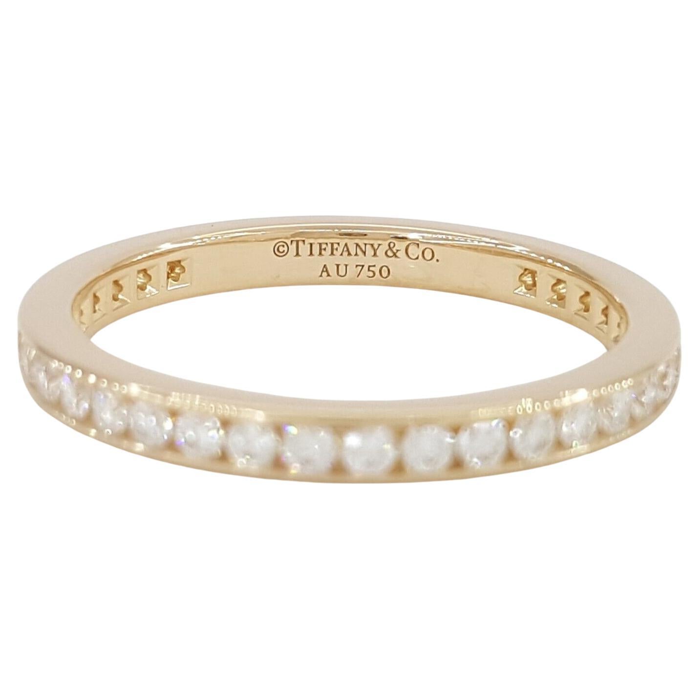 Tiffany & Co., bague d'éternité en or rose 18 carats Neuf - En vente à Rome, IT