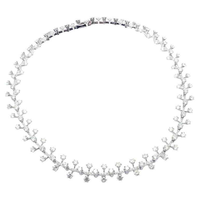 Tiffany & Co. 18 Carat Platinum Diamond Necklace