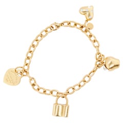 Tiffany & Co. Pulsera con cadena de diamantes en oro amarillo de 18 quilates