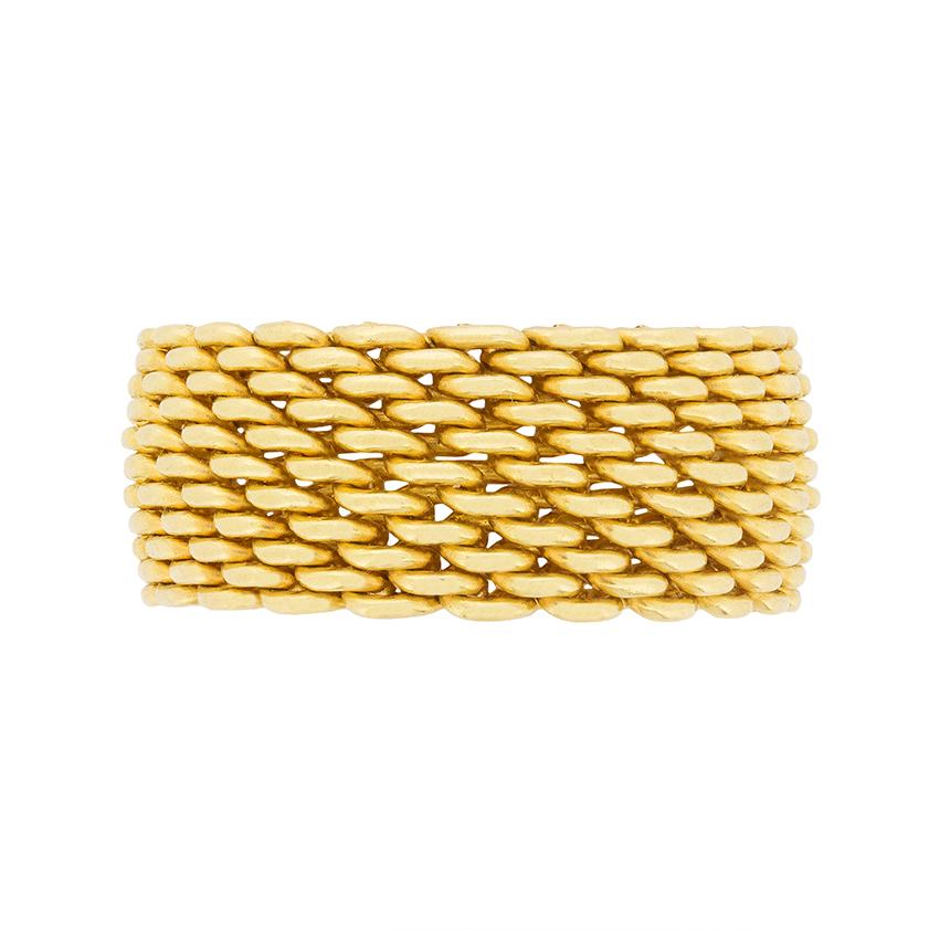 Tiffany & Co. 18 Carat Yellow Gold Somerset Ring
