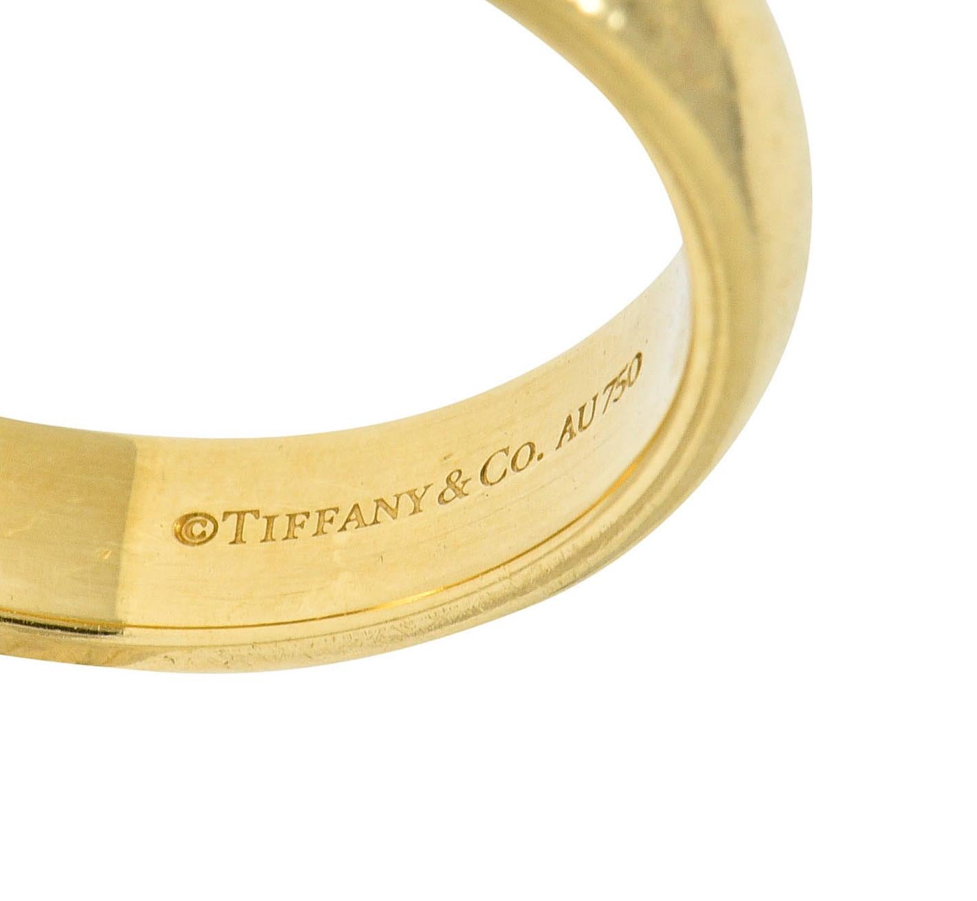 Contemporary Tiffany & Co. 18 Karat Gold Men's Wedding Band Ring