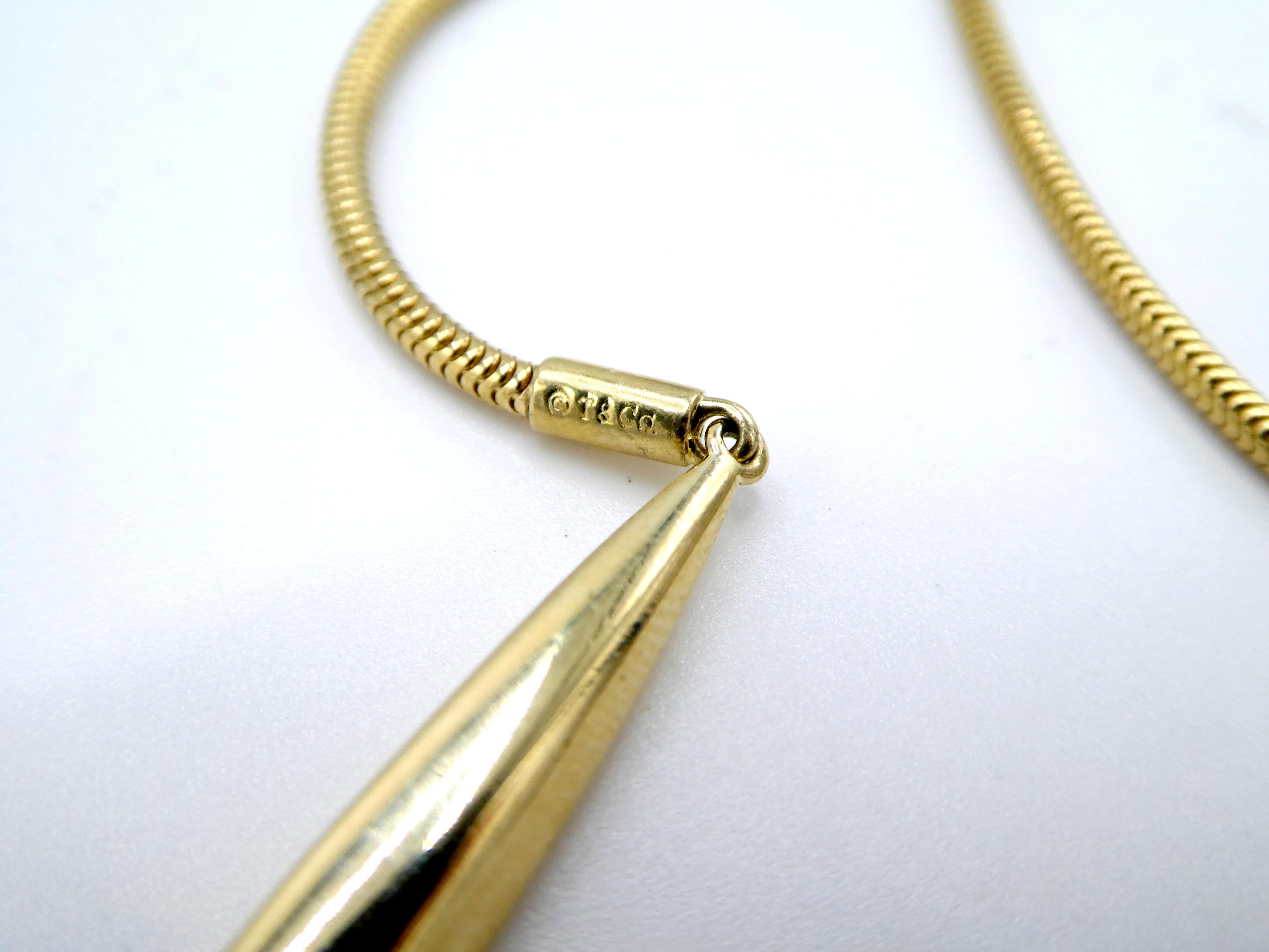 wrap necklace tiffany