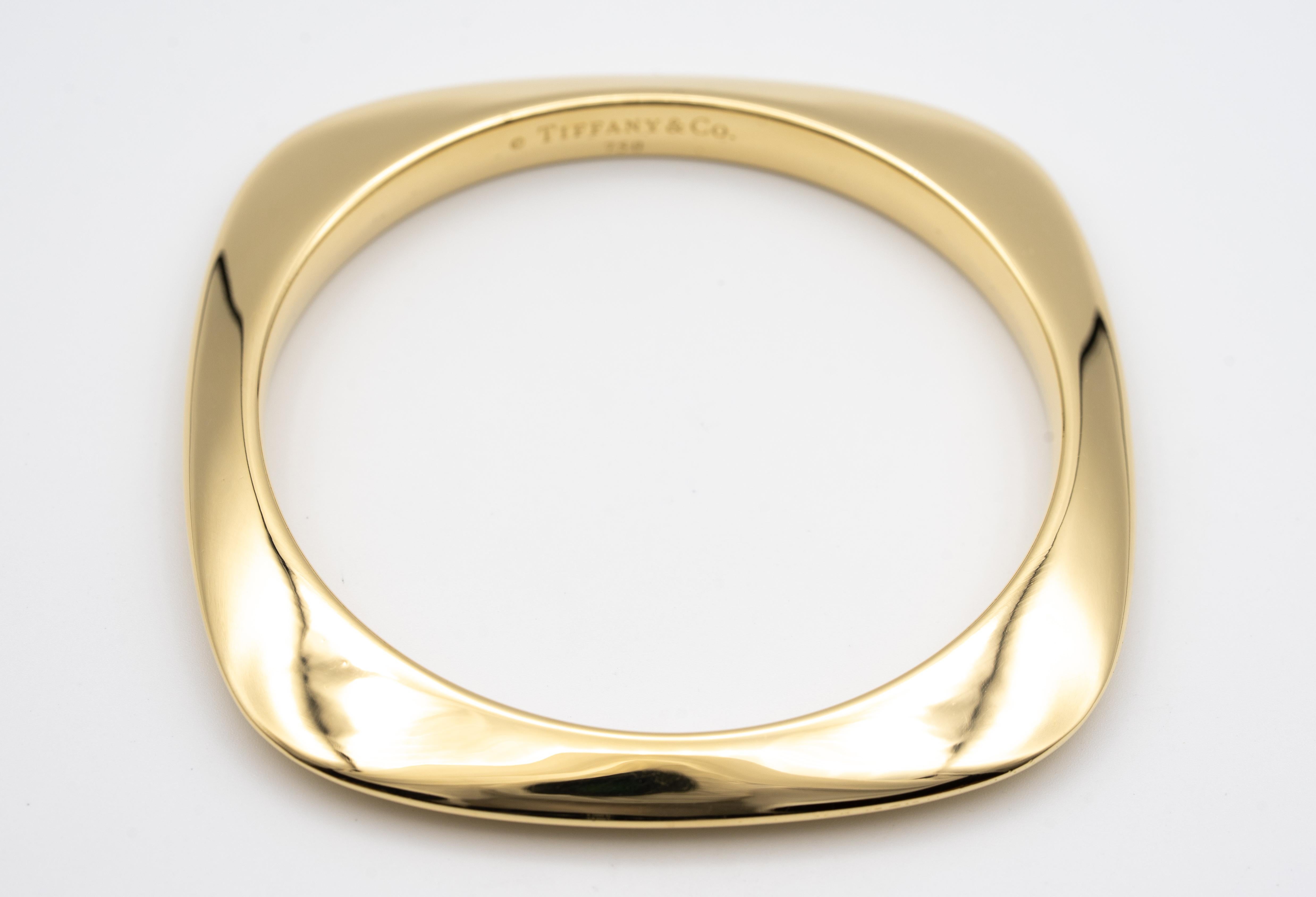 tiffany square bangle