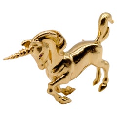 Tiffany & Co. 18 Karat Gold Unicorn Pin