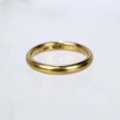Tiffany & Co. 18 Karat Gold Wedding Band Ring