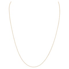 Tiffany & Co. 18 Karat Rose Gold 20 Inch Ball Chain Necklace