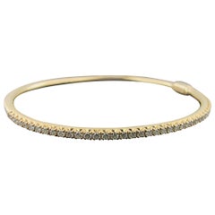 Tiffany & Co. 18 Karat Rose Gold and Diamond Bangle, 3.05 Carat