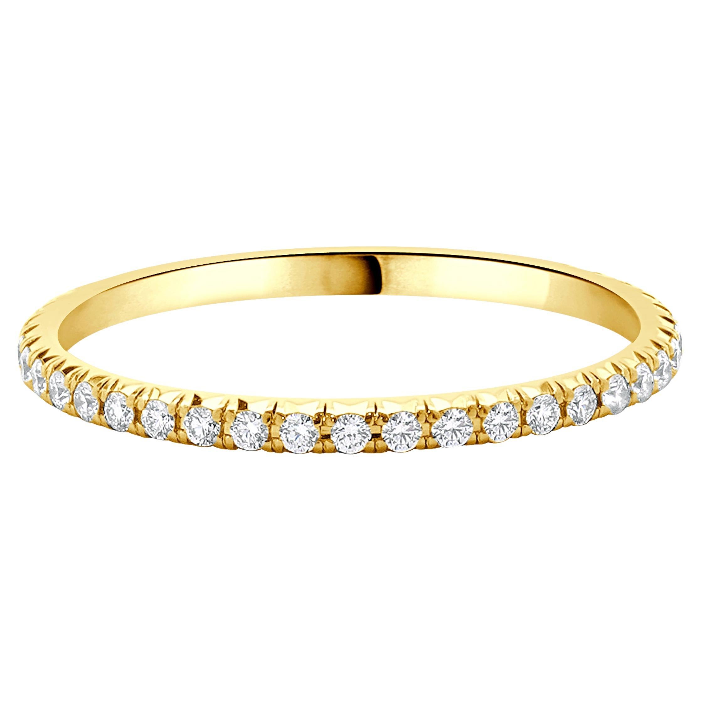 Eternity-Ring von Tiffany & Co. aus 18 Karat Roségold mit Diamant Soleste