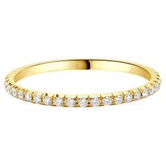 Tiffany & Co., bague d'éternité Soleste en or rose 18 carats et diamants