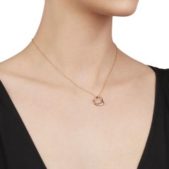 Tiffany & Co. 18 Karat Rose Gold Heart Elsa Peretti Necklace
