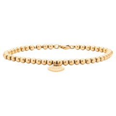 Tiffany & Co. 18 Karat Rose Gold Return to Tiffany Beaded Bracelet