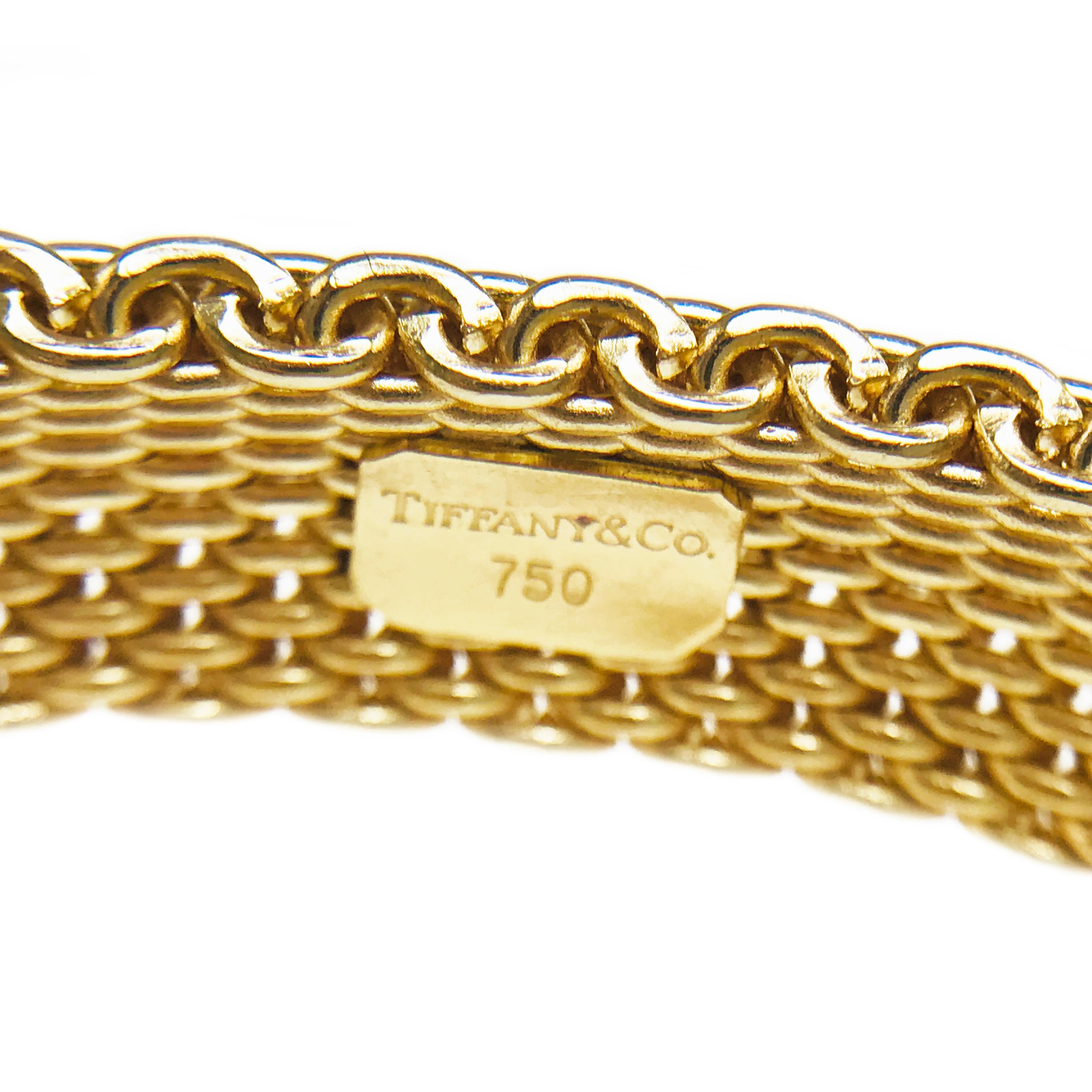 tiffany and co mesh bracelet