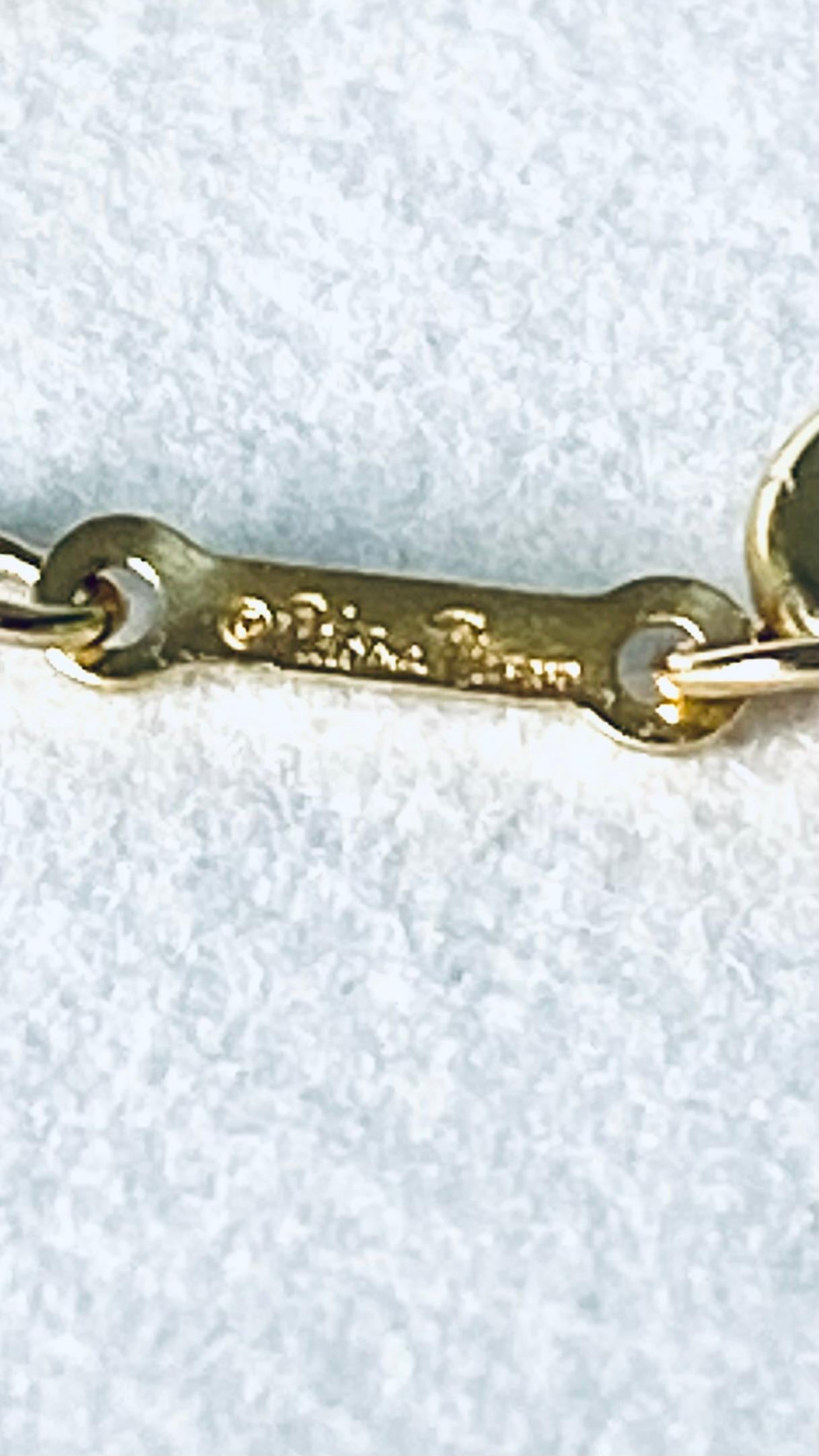 Tiffany Co. 18 Karat Dreifarbige Gold Krone des Herzens Medaillon Halskette 17,5 Zoll im Angebot 5