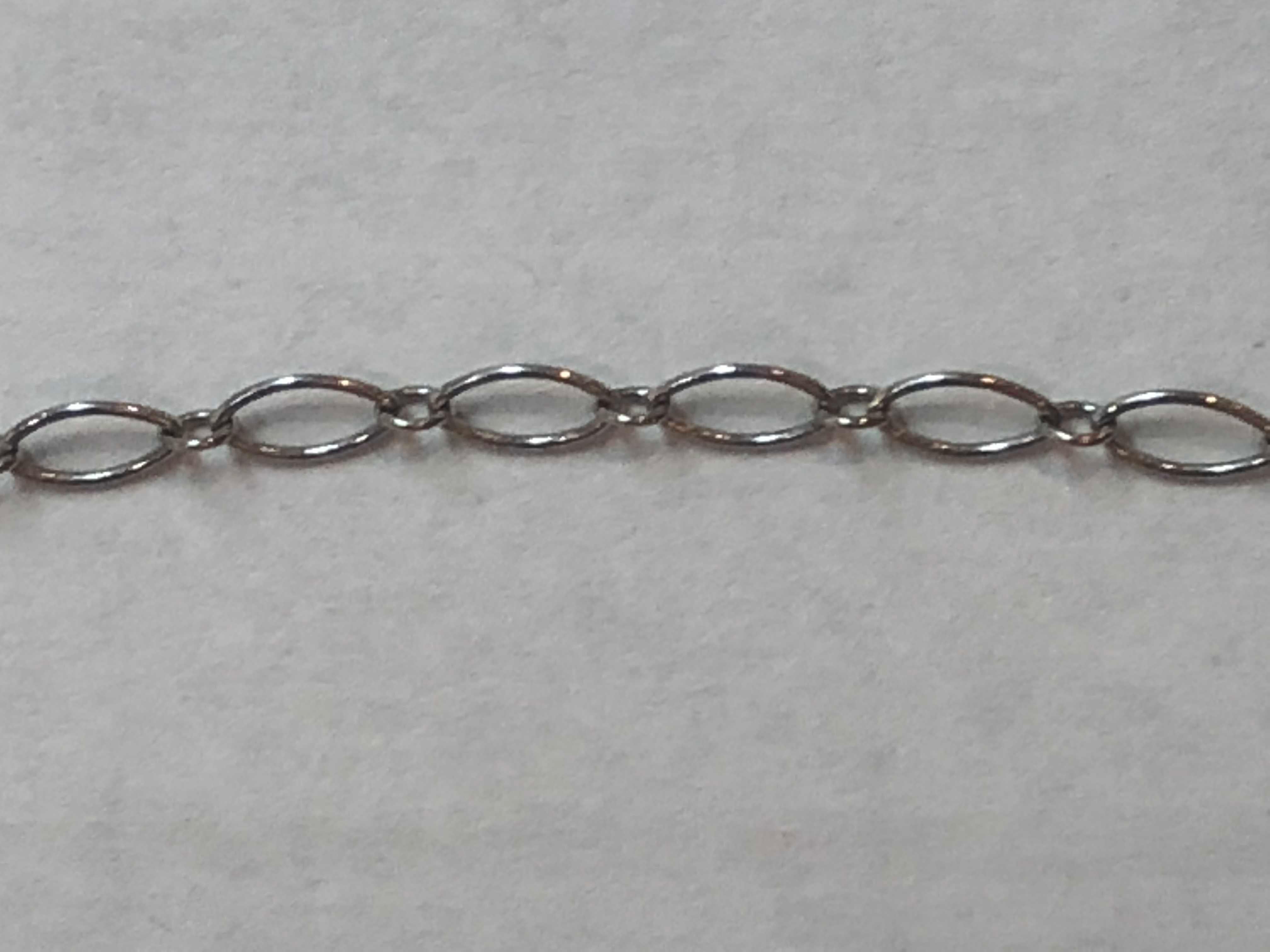 Tiffany & Co. 18 Karat White Gold Necklace In Excellent Condition In Fort Lauderdale, FL