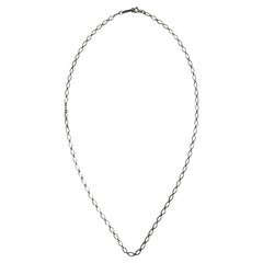Tiffany & Co. 18 Karat White Gold Necklace