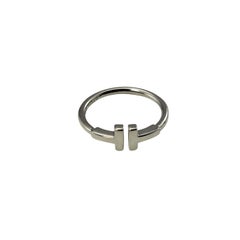 Tiffany & Co. 18 Karat White Gold T Wire Ring