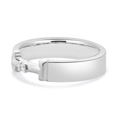 Anello A. Link Link & Co. in oro bianco 18 carati con diamante True