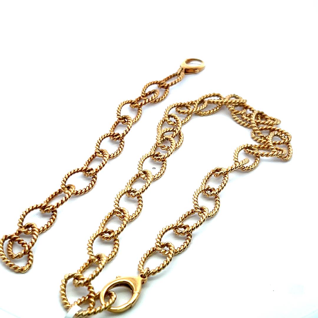 Progettista:
Tiffany & Co.
Titolo:
A. Link & Co. in oro giallo 18 carati
Stile:
Collegamento
Metallo:
Oro giallo 18 carati Oro 18 carati
Dimensioni:
18*0.45*0.47IN
Peso:
60,03 grammi
Condizioni:
Vintage By e proprietà
ID prodotto:
5J451
Nota:
Si