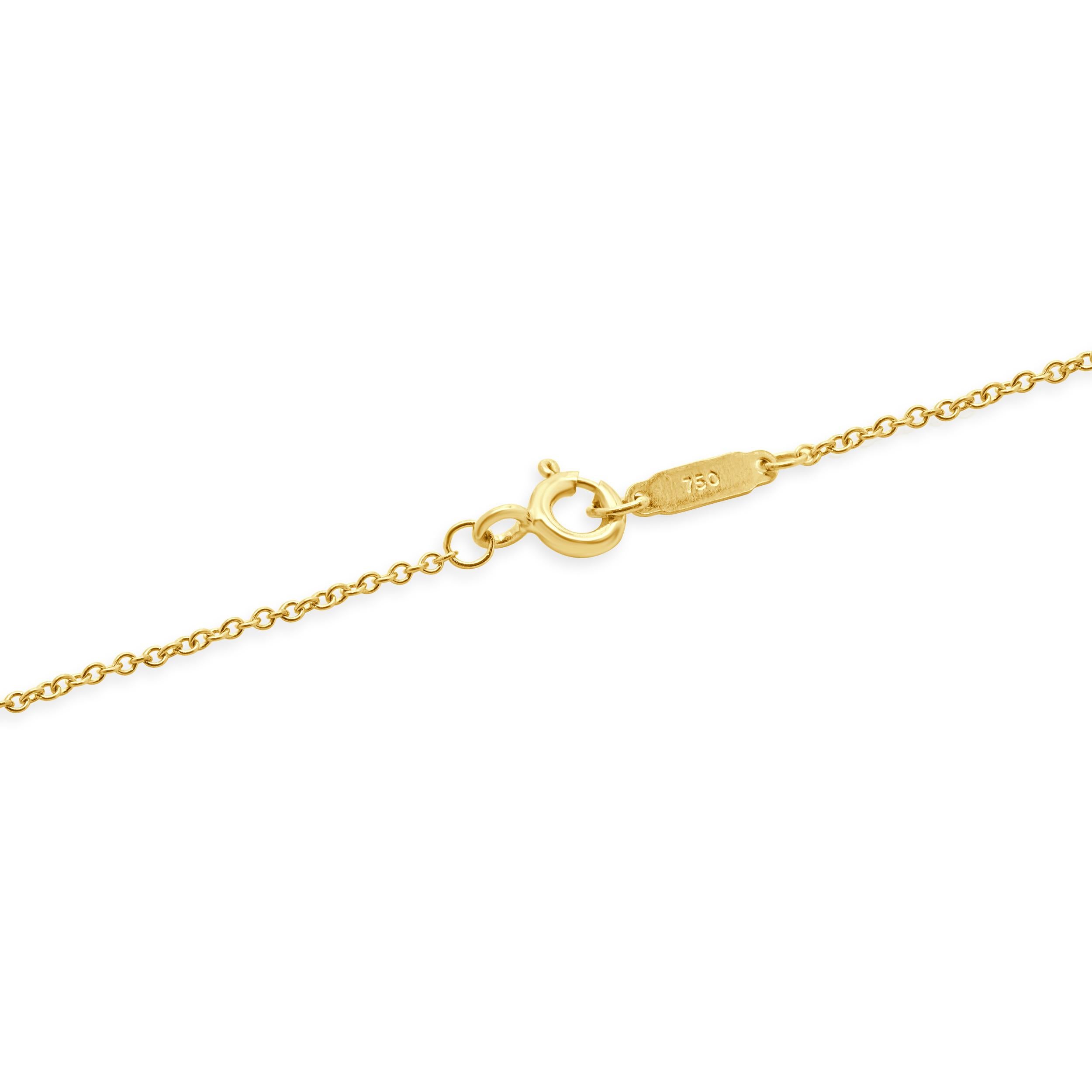 Women's Tiffany & Co. 18 Karat Yellow Gold 1837 Collection Necklace