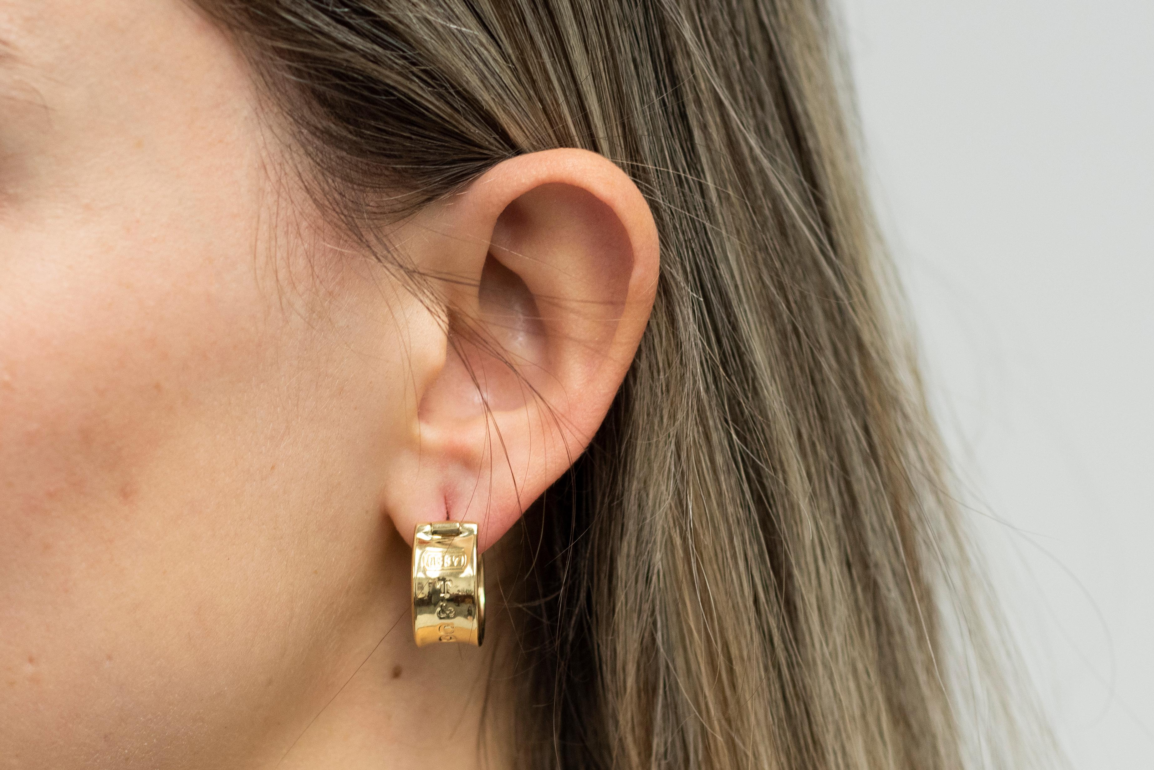 tiffany and co 1837 earrings