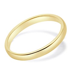 Tiffany & Co. 18 Karat Yellow Gold 3mm Men’s Wedding Band