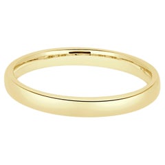 Tiffany & Co. 18 Karat Yellow Gold 3mm Men’s Wedding Band
