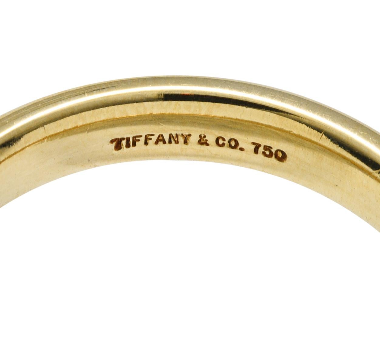 Tiffany & Co. 18 Karat Yellow Gold Unisex Wedding Band Ring 1