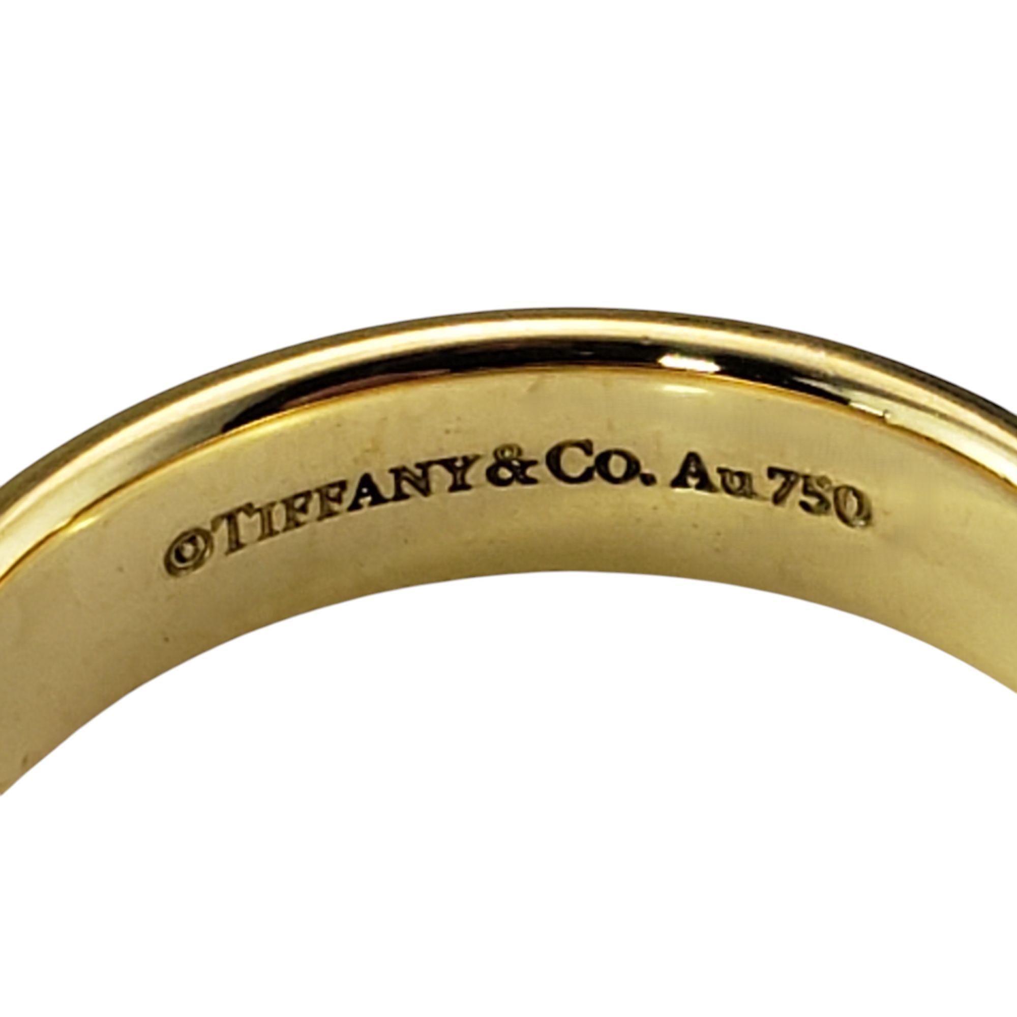 Tiffany & Co., bague jonc en or jaune 18 carats, taille 6,25 n° 21560 Pour femmes en vente