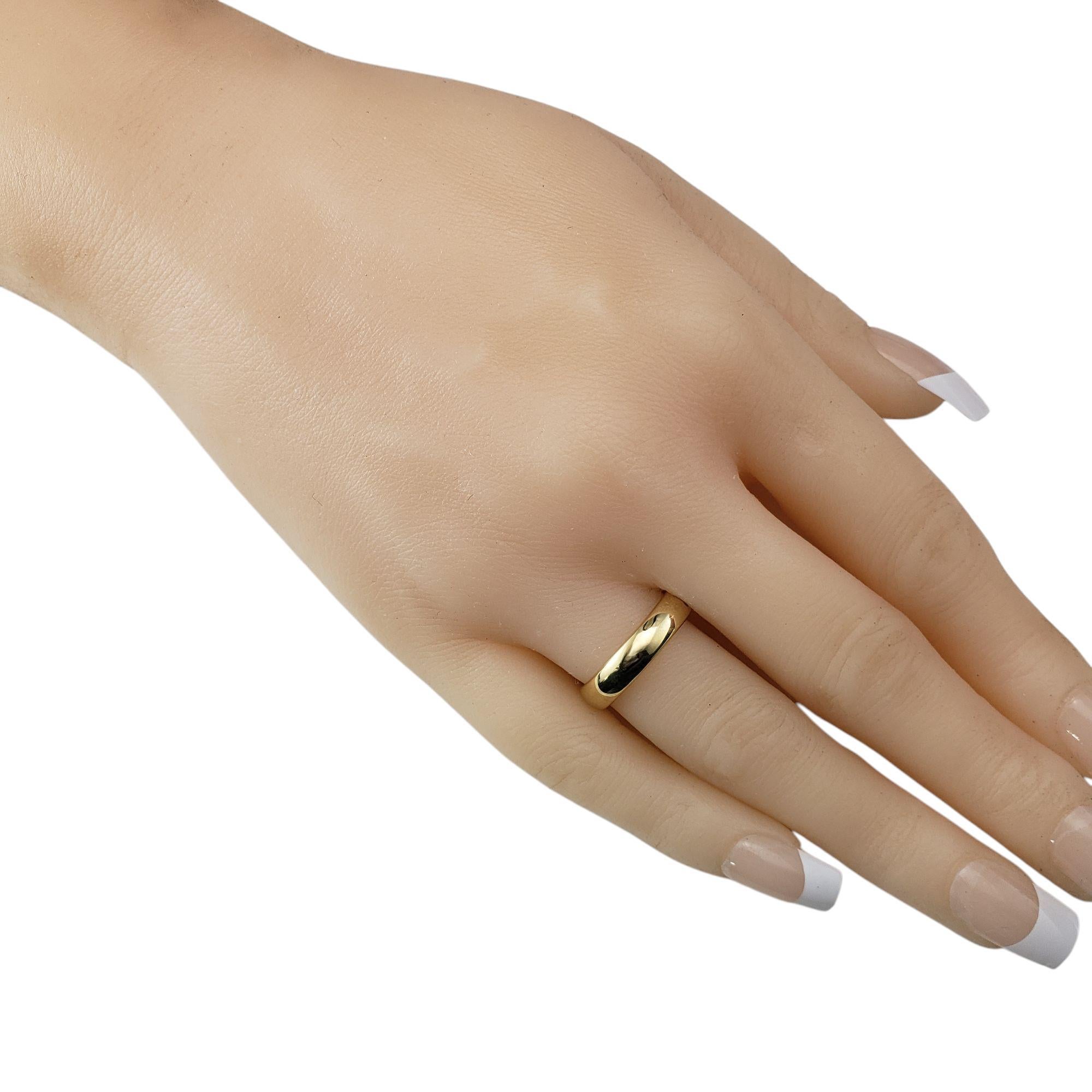 Tiffany & Co., bague jonc en or jaune 18 carats, taille 6,25 n° 21560 en vente 1