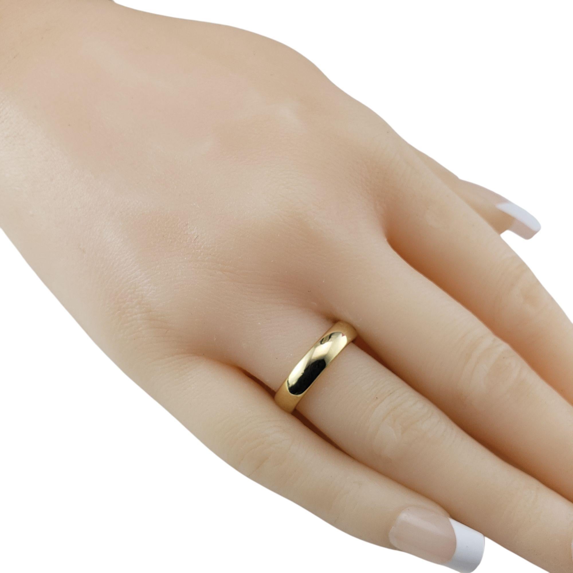 Tiffany & Co., bague jonc en or jaune 18 carats, taille 6,25 n° 21560 en vente 2