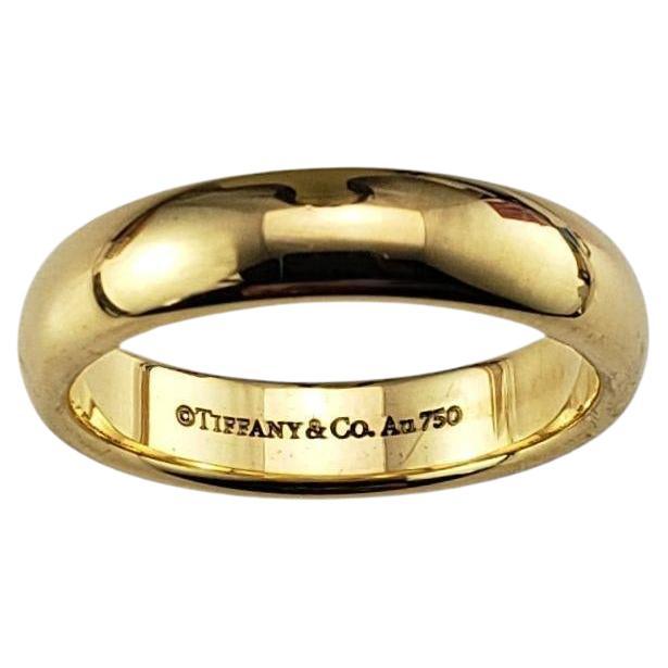 Tiffany & Co. 18 Karat Yellow Gold Band Ring Size 6.25 #21560