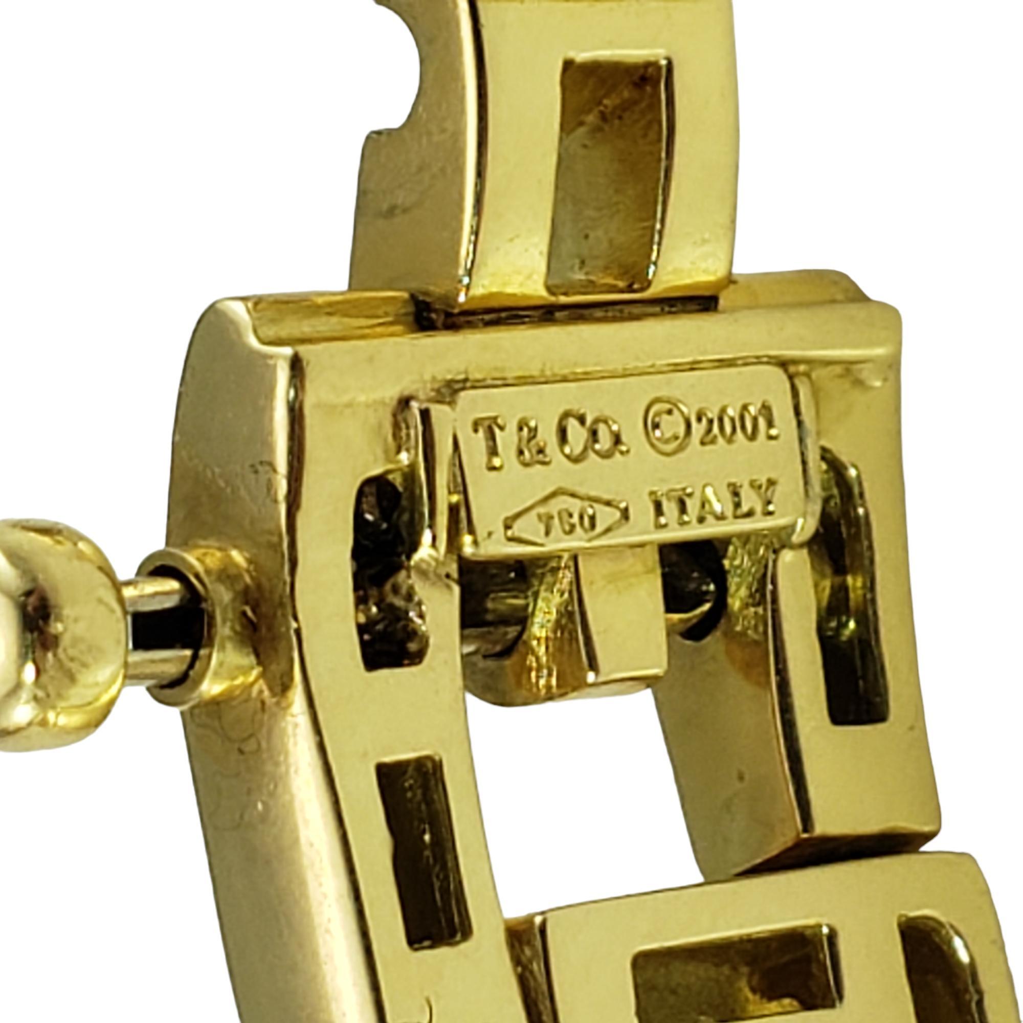 Tiffany & Co. 18 Karat Yellow Gold Biscayne Bracelet #16626 For Sale 3
