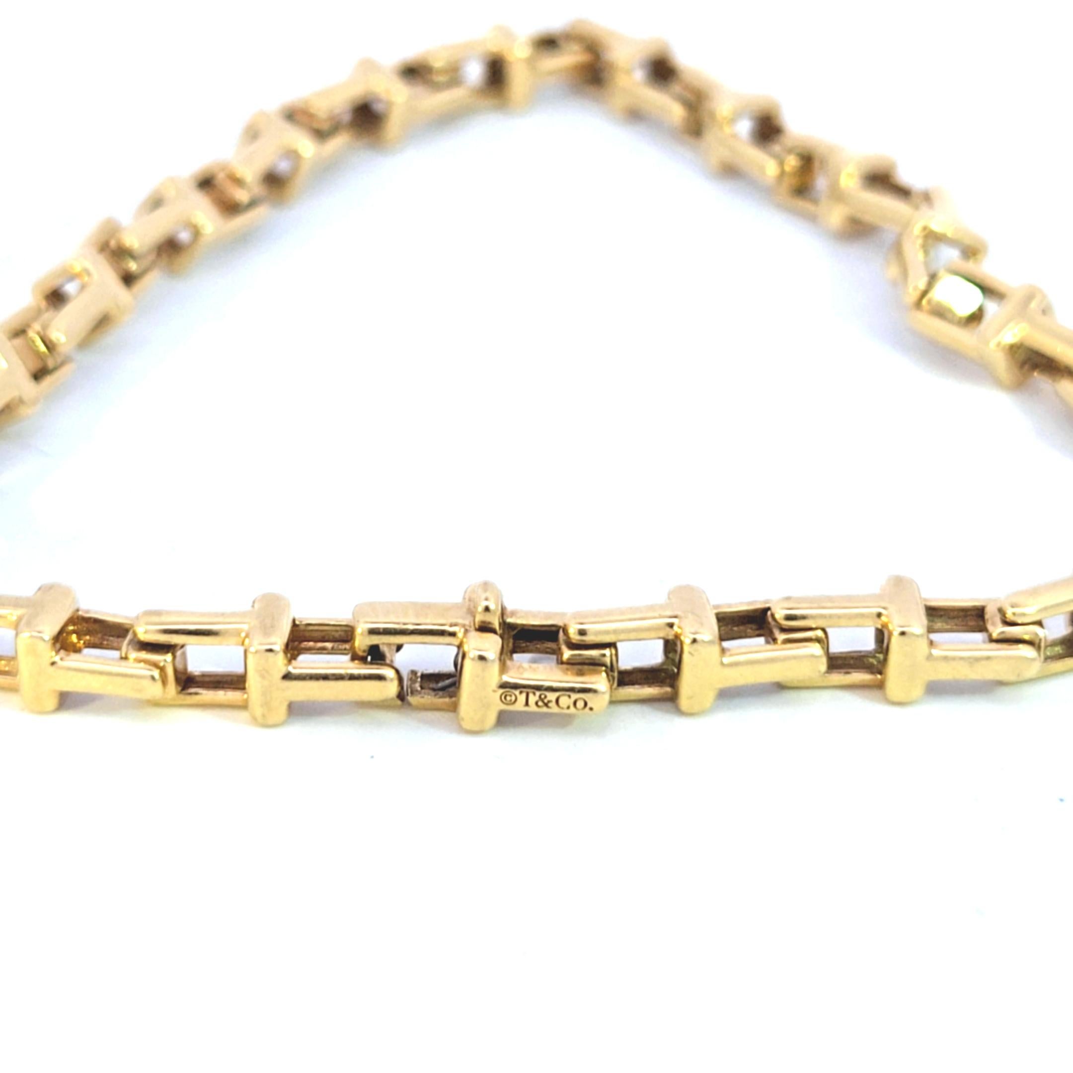 Tiffany & Co. 18 Karat Yellow Gold Bracelet 2