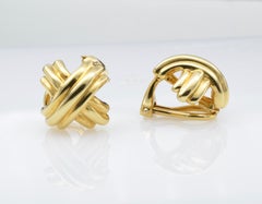 Tiffany & Co. 18 Karat Yellow Gold Clip Earring by Paloma Picasso