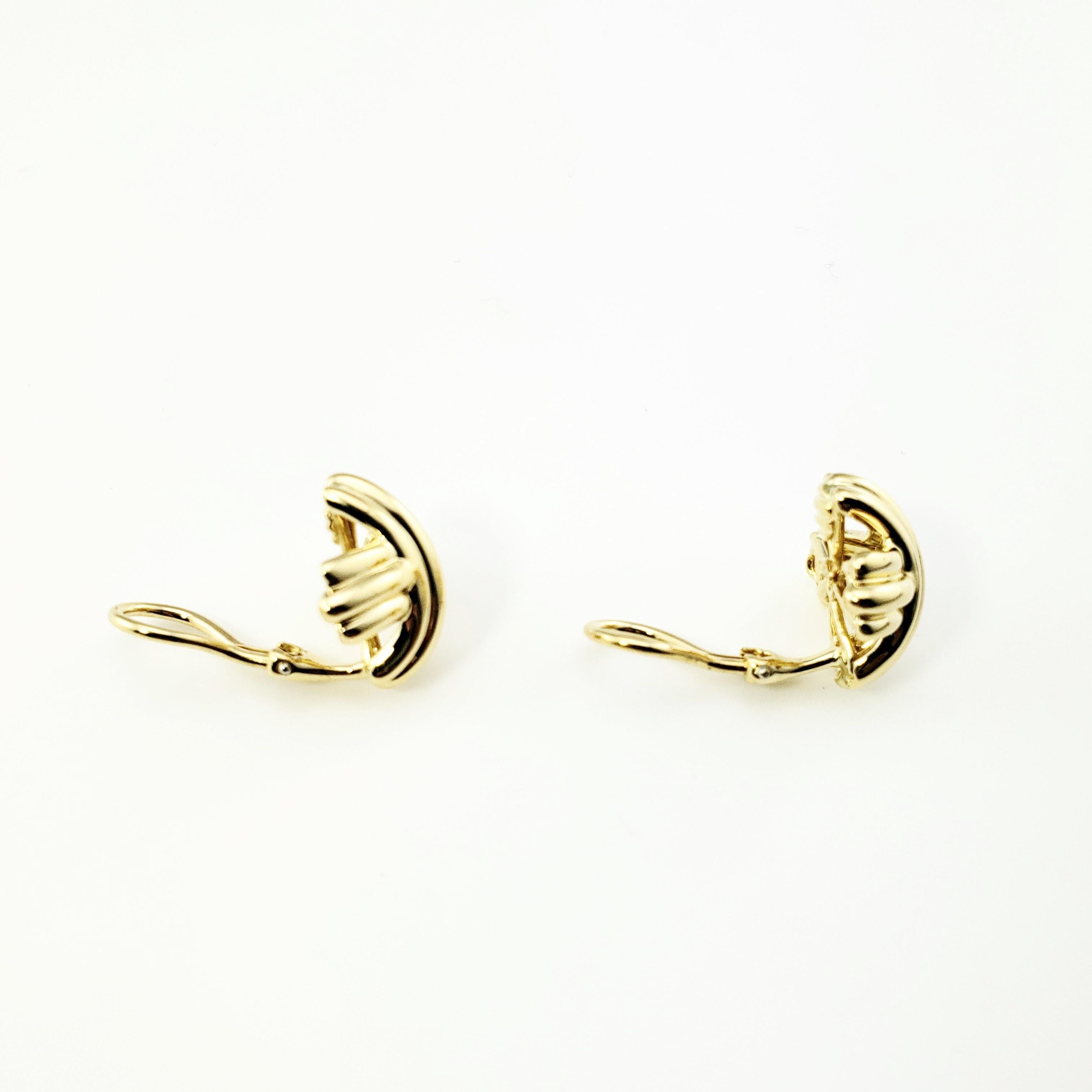 Women's Tiffany & Co. 18 Karat Yellow Gold Clip-On Earrings
