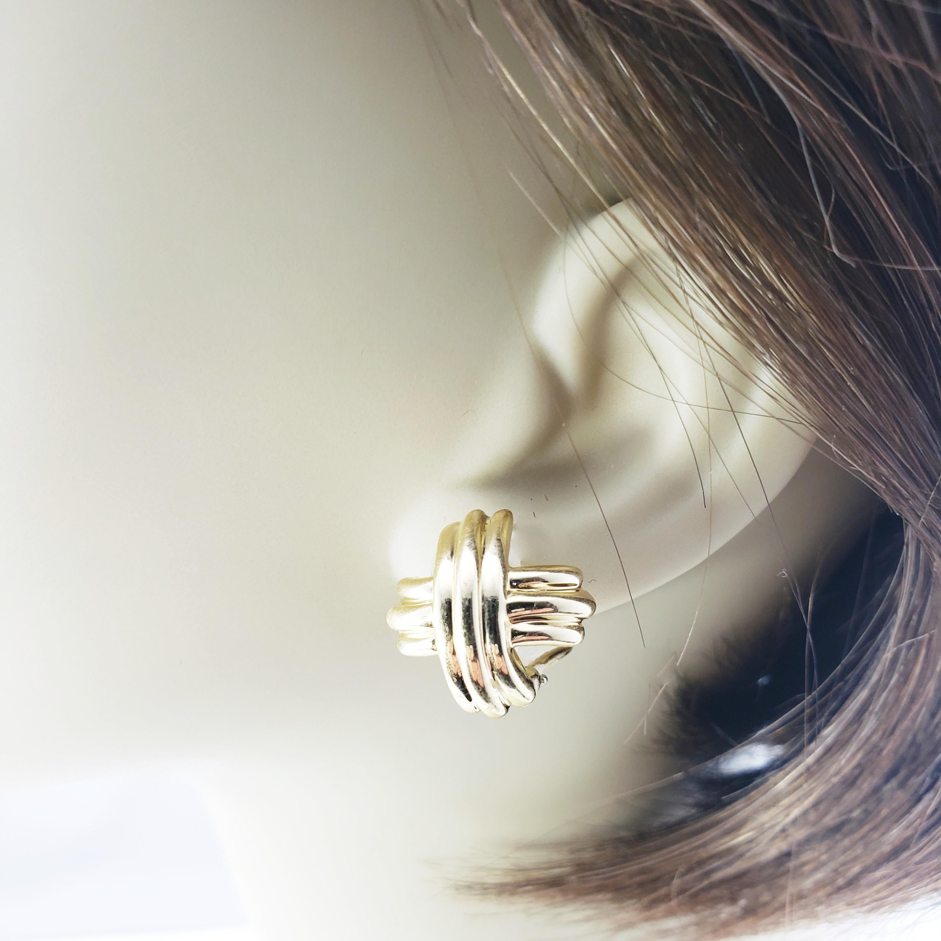 Tiffany & Co. 18 Karat Yellow Gold Clip-On Earrings 4