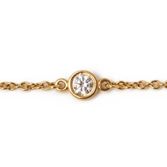 Tiffany & Co. 18 Karat Gelbgold Elsa Peretti Diamonds By The Yard Armband