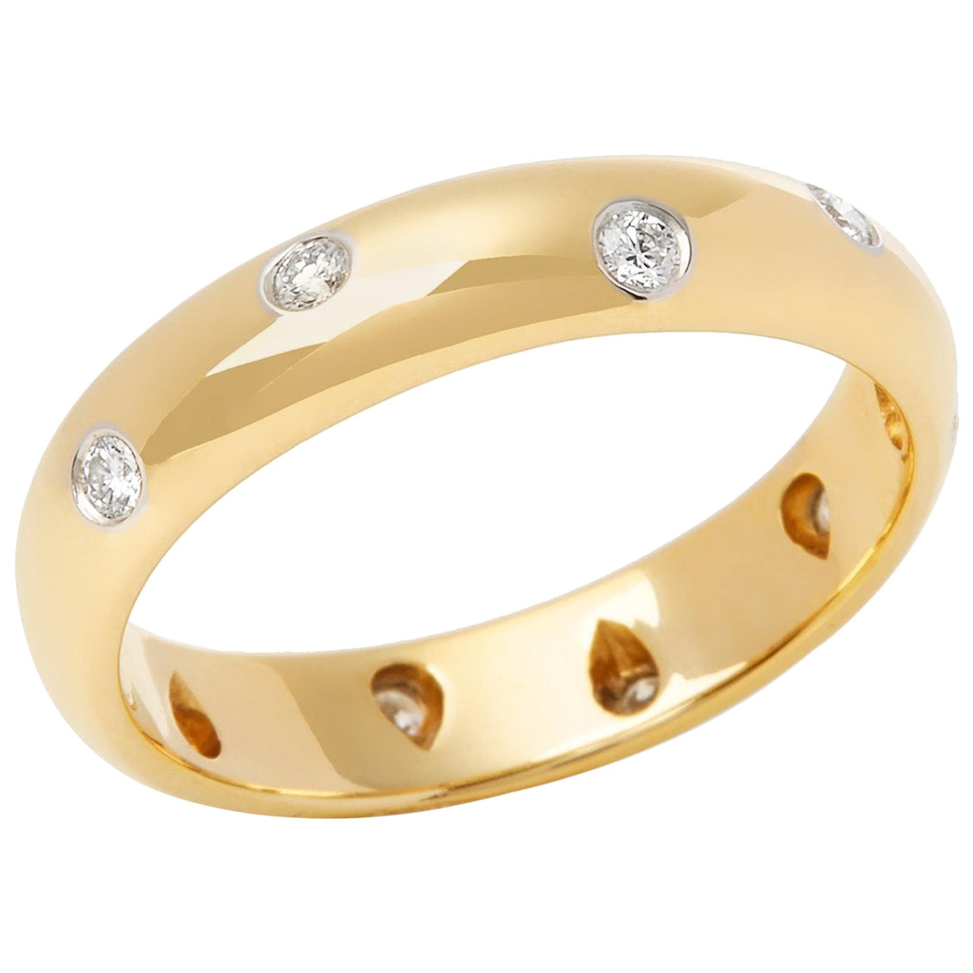 Tiffany & Co. 18 Karat Yellow Gold Etoile Ring
