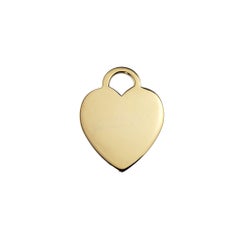 Tiffany & Co. Pendentif cœur en or jaune 18 carats #22689