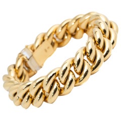 Tiffany & Co 18 Karat Yellow Gold Link Bracelet