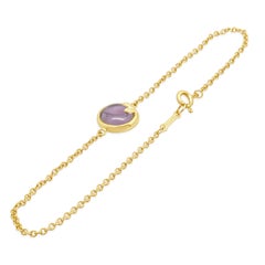 Tiffany & Co. 18 Karat Yellow Gold Paloma Picasso Amethyst Bracelet