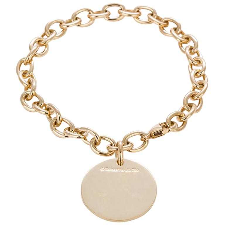 Tiffany & Co 18ct Yellow Gold Charm bracelet – Michael Rose