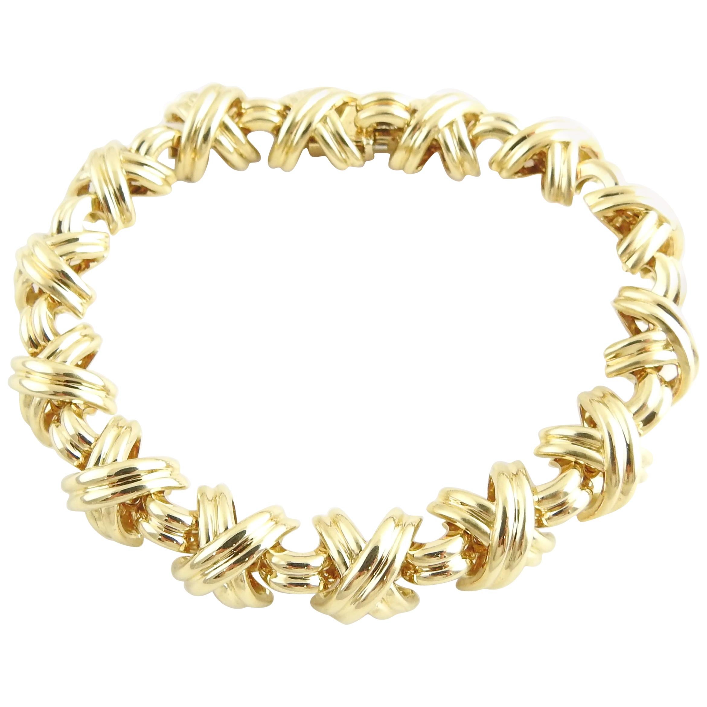 Tiffany and Co. 18 Karat Yellow Gold 