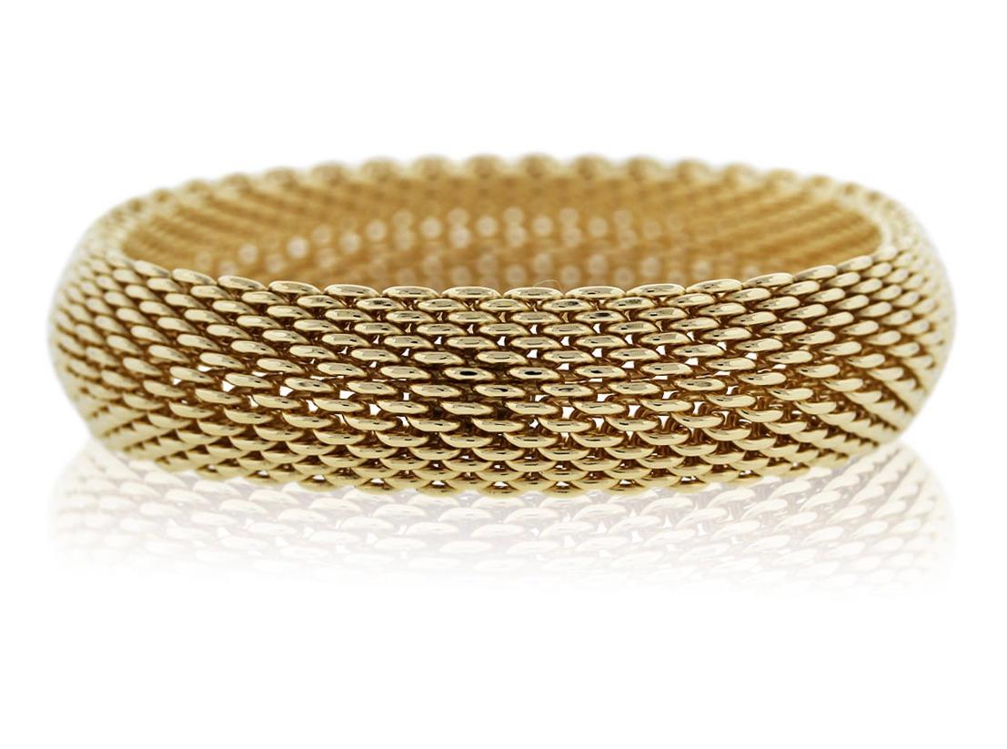 tiffany mesh cuff bracelet