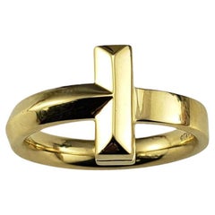 Tiffany & Co. 18 Karat Gelbgold T1 Ring Größe 9,5 #17730