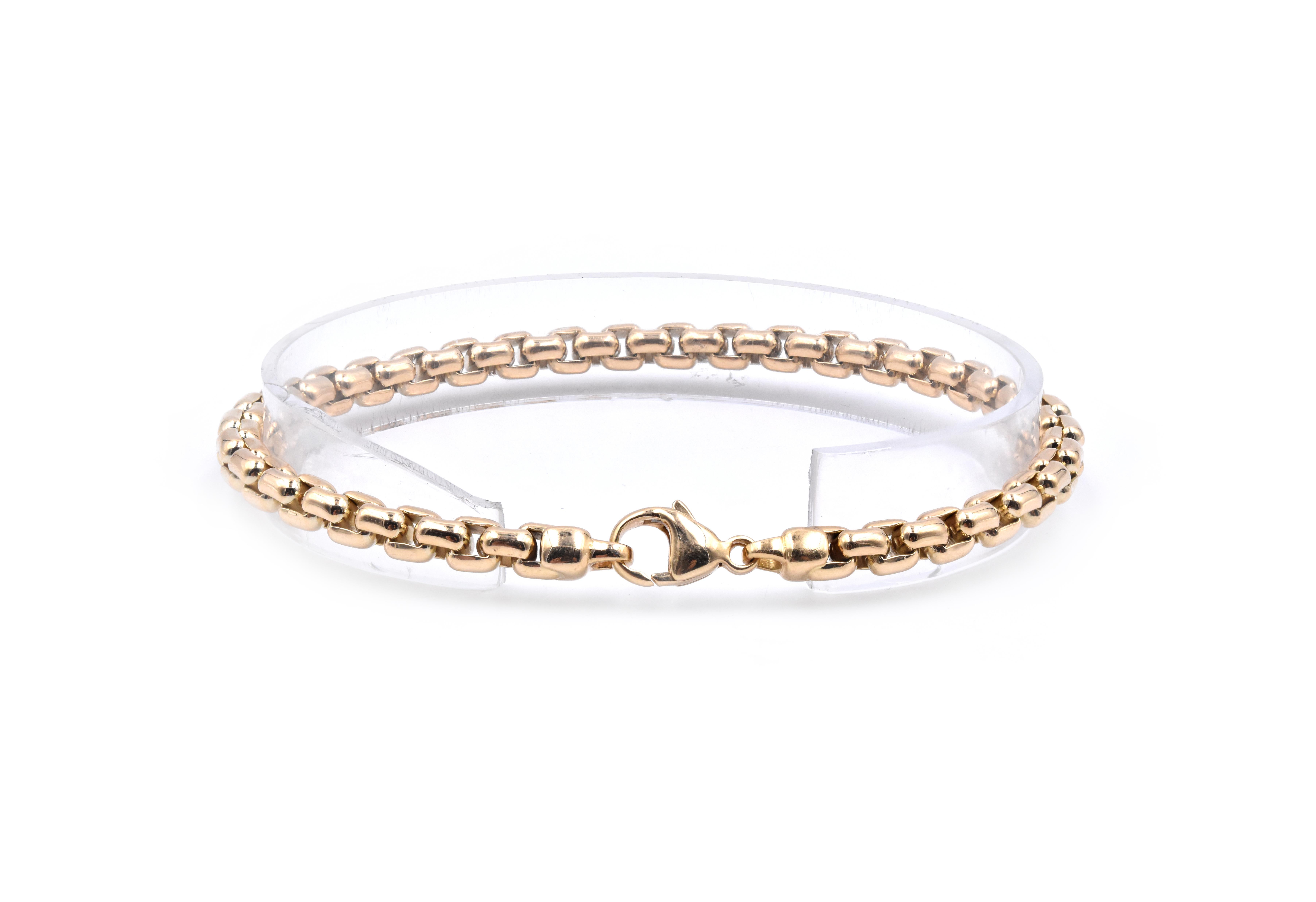 venetian gold bracelet