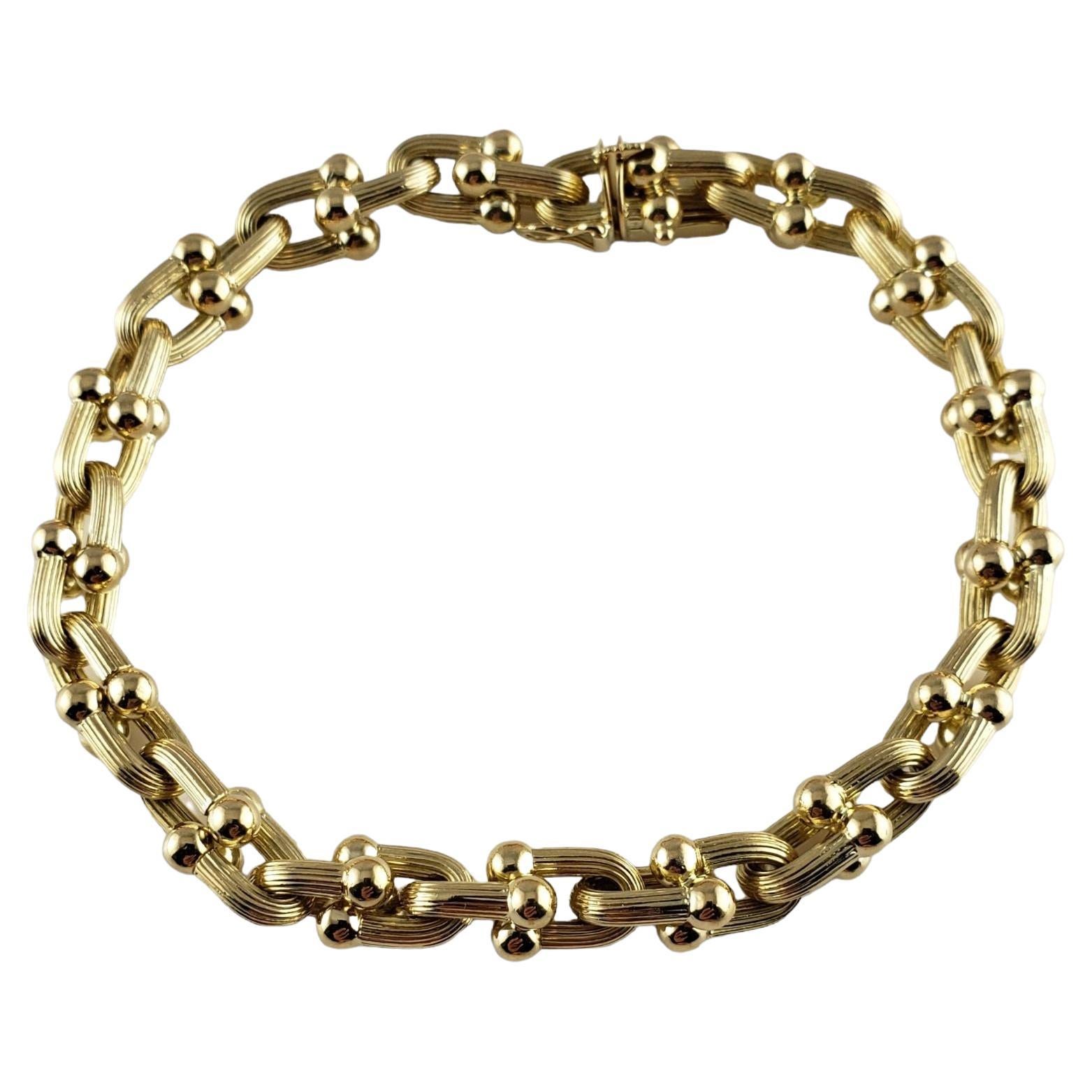 Tiffany & Co. 18 Karat Yellow Hardwear Link Bracelet
